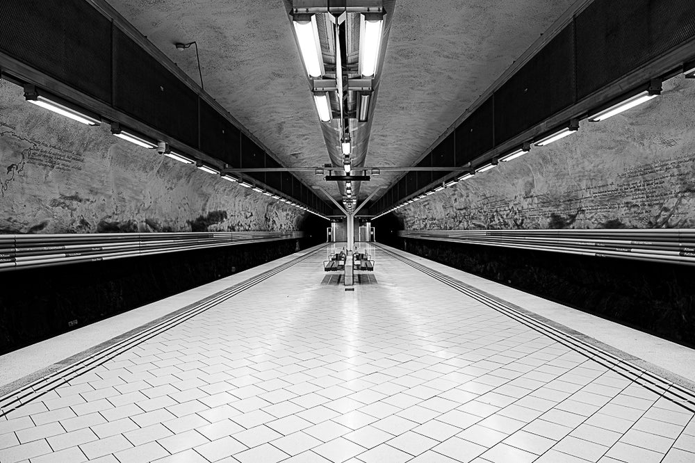 Stillgelegter Bahnhof